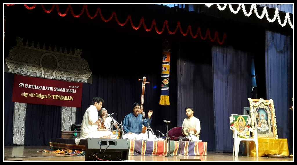 Abhishek – A day with Thyagaraja